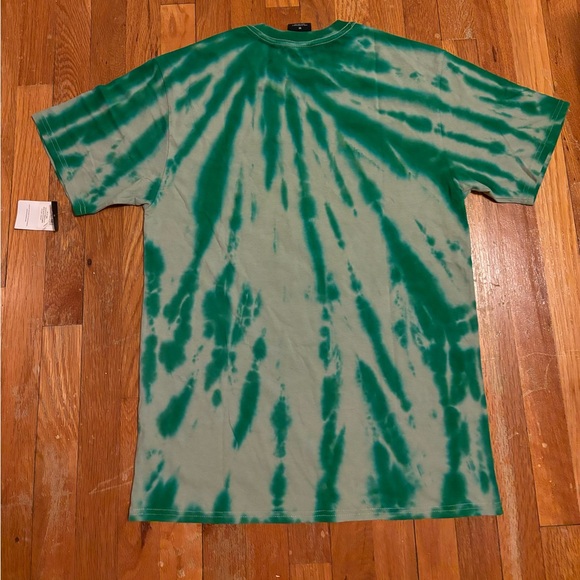 Huf Worldwide Skateboard Shirt T-Shirt Tee Huf High Tie Dye Sycamore Medium - Picture 2 of 5